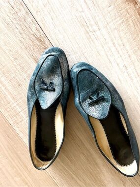 Belgian Shoes Lizard Loafers